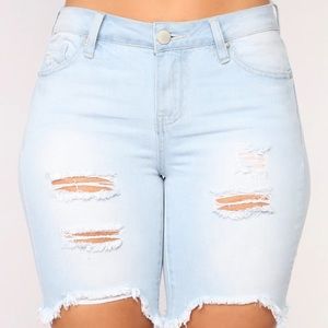 Fashion Nova Jean Shorts
